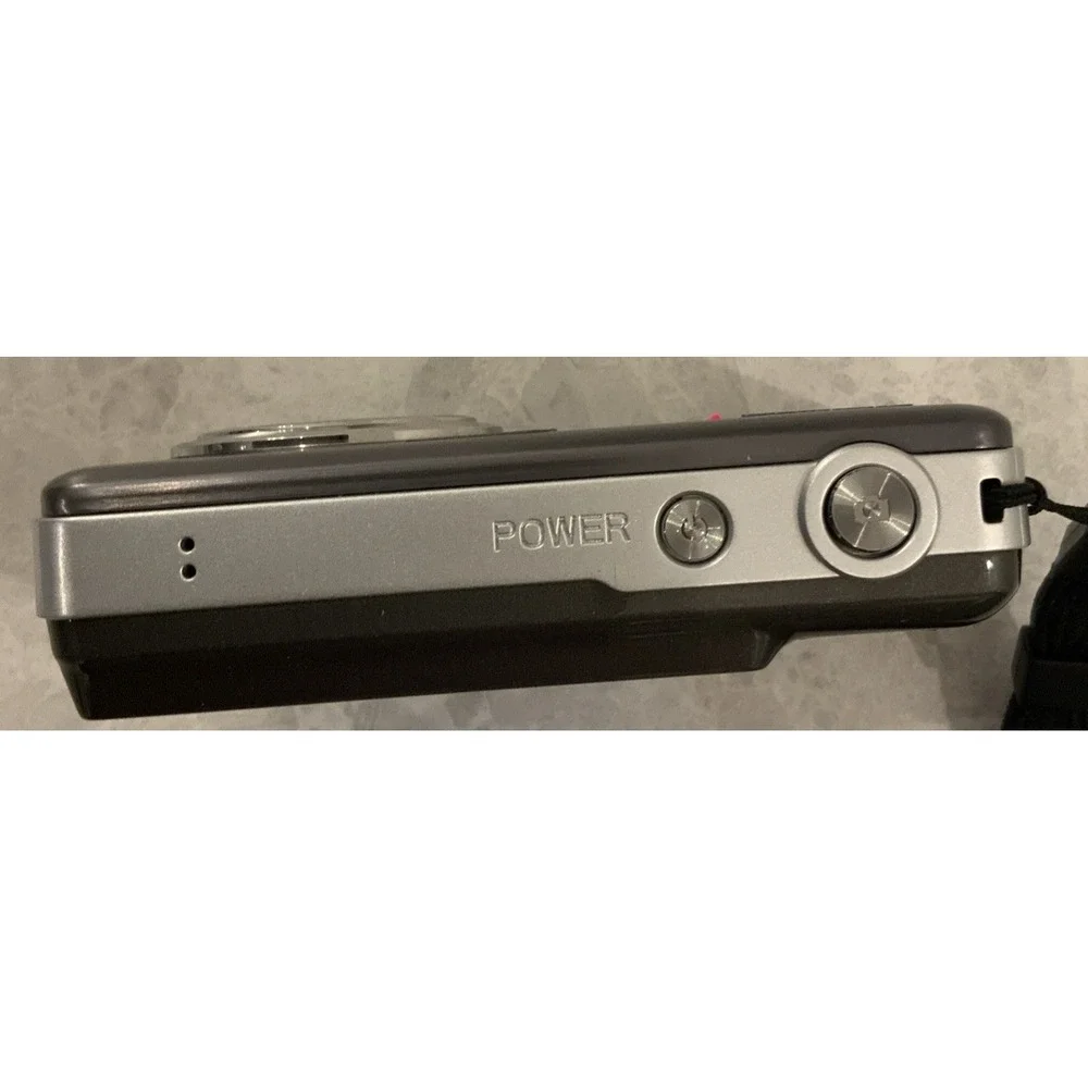 Vivitar ViviCam T027 12.1MP Digital Camera Grey Vintage Y2K Digicam Tested Works